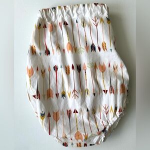 A Little Arrow,  Baby Girl Bubble Romper, Size 12-18M.